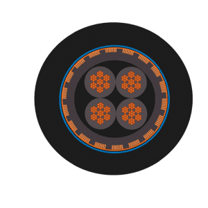 Conductor NYSY CONTROL MULTIPOLAR - 2 ohm + Cinta Cu  + cinta myler