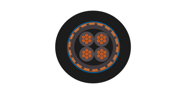 Conductor NYSY CONTROL MULTIPOLAR - 2 ohm + Cinta Cu  + cinta myler